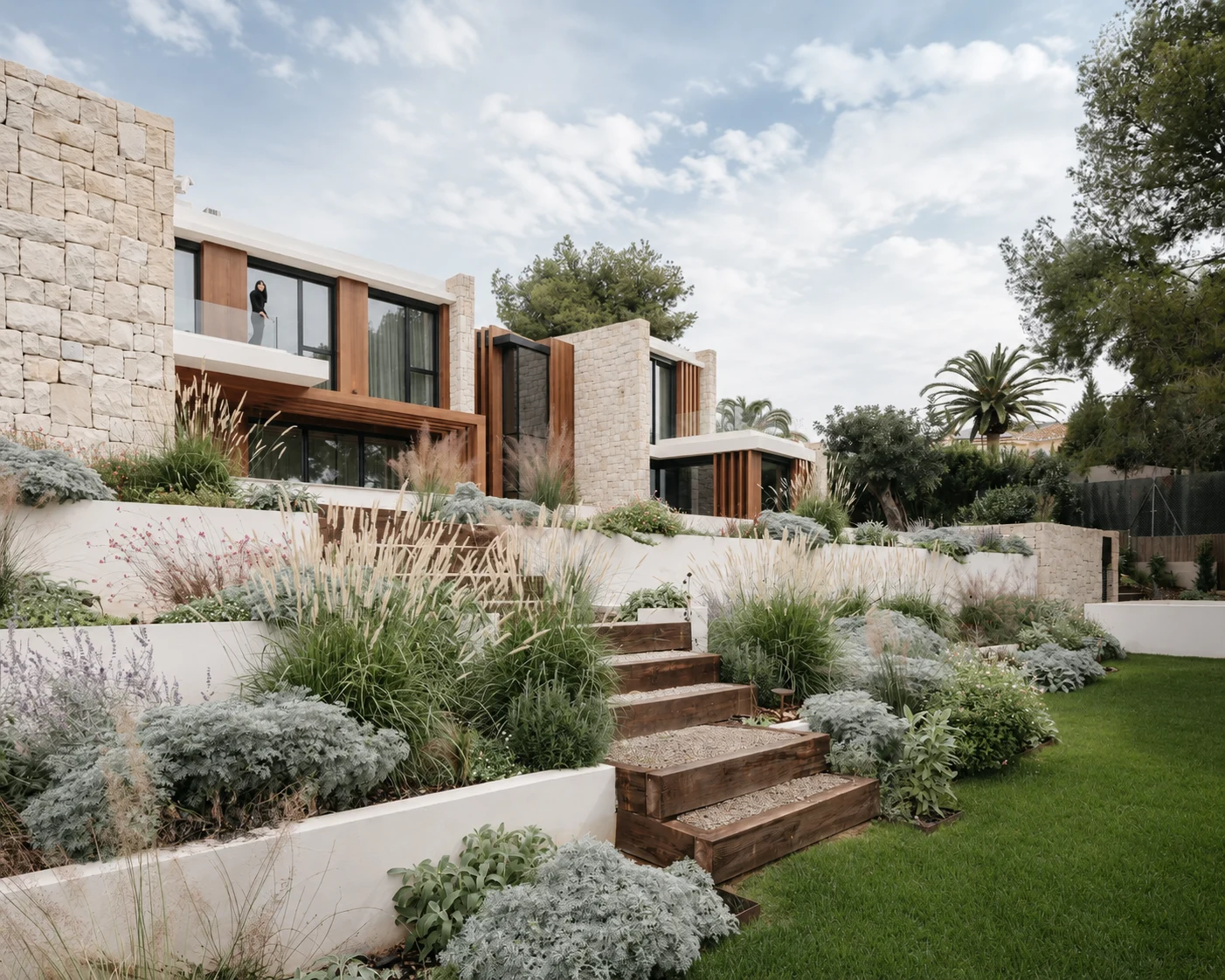 Villa moderna en Valencia integrada en la Sierra Calderona