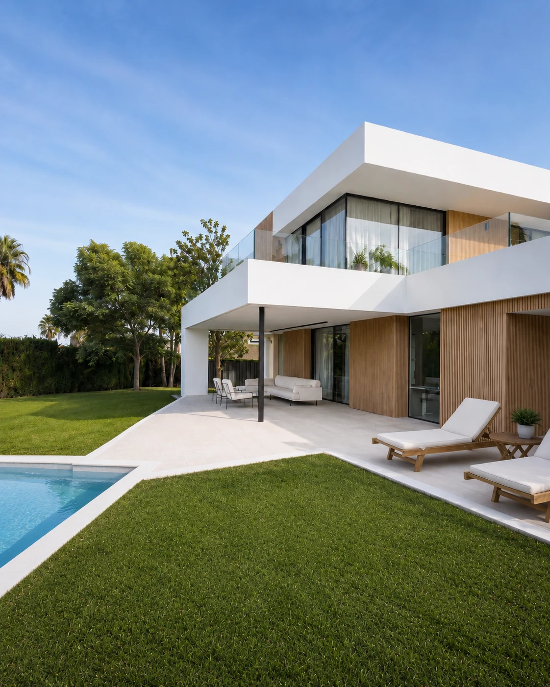 Villa Malta después de la reforma integral en Valencia por E6A Arquitectos